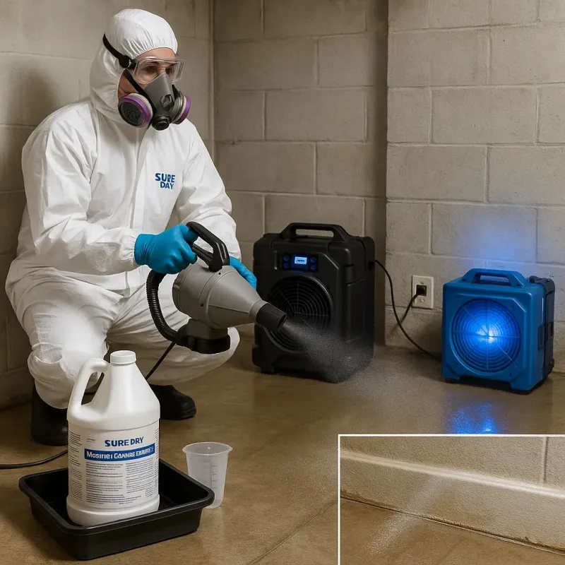 Sanitization and Odor Removal process in Salina, OK