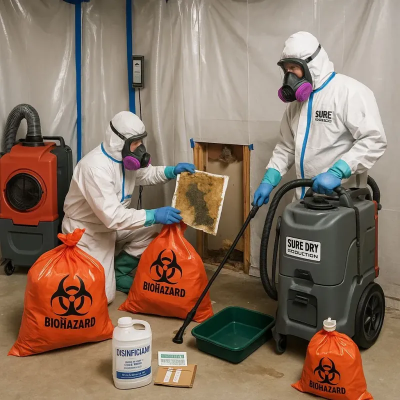 Contaminated Water Handling Protocols process in Salina, OK